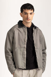 Contrast Collar Jacket MN-JKT-WS24-083